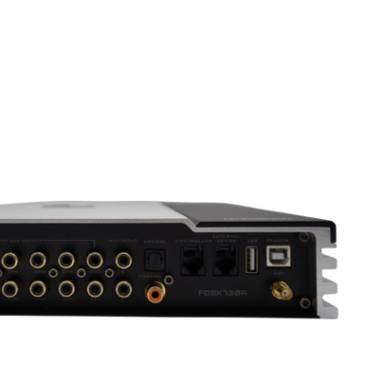 Amplificator cu DSP Nakamichi FDSK730A 920 watts max , 12 canale, 10 amplificate fibră optică, usb, coaxial, Hi-Res, BT,