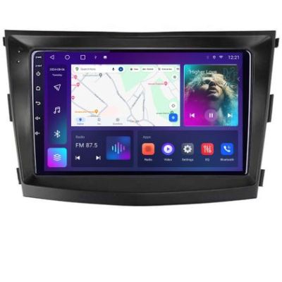 Navigatie SsangYong Tivoli 2015-2019 Android radio gps internet 4+64 carplay android auto kit-tivoli2015+EDT-E309v3