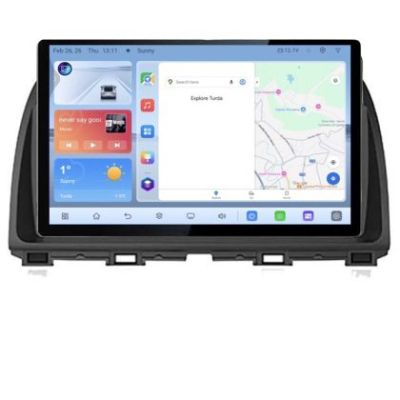Navigatie MAZDA CX-5 2012- Manual N-212 Edonav ecran 13" 1K 4+64 Android Waze USB Navigatie 4G 360 Toslink
