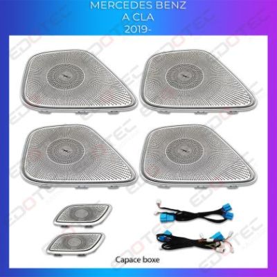 Capace difuzoare NIGHTVIBE sistem Berlin fara lumini Mercedes A W177 CLA W118 control pe sistemul original sau telefon