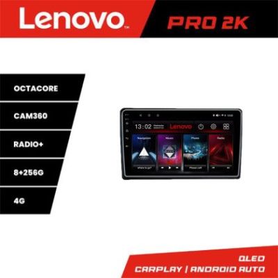 Navigatie Ford Transit Focus Kuga Lenovo Kit-transit 8 core QLED 2K 8+256 360 Android Waze USB Navigatie Internet Youtube Radio