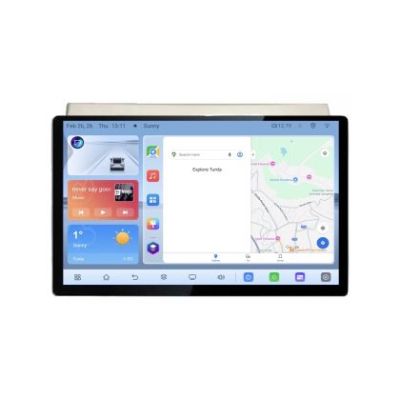 Navigatie dedicata Toyota Verso  2004-2009 Edonav ecran 13" 1K 4+64 Android Waze USB Navigatie 4G 360 Toslink Youtube Radio KI