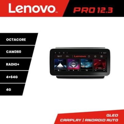 Navigatie Fiat BRAVO 2007-2014 K-BRAVO Lenovo PRO 4+64 12.3 inch qled android 4G DSP gps internet
