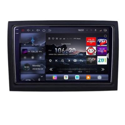 Navigatie Fiat ducato 2006- Edotec Kit-DUCATO 8 core QLED 2K 16+512GB 360 Android Waze USB Navigatie Internet Youtube Radio