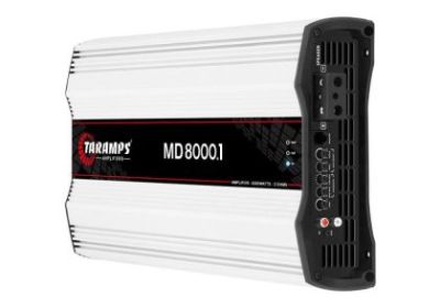 Amplificator Taramps MD 8000.1 2OHM, cu 1 canal, clasa D, în 1-2-4 Ω