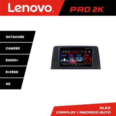 Navigatie BMW Seria 3 F30 2012-2016 8 core QLED 2K 8+256 360 Android Waze USB Navigatie Internet Youtube Radio Lenovo