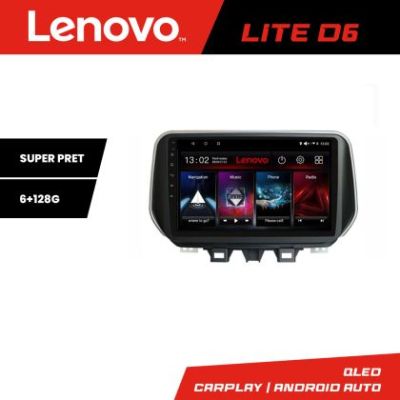 Navigatie Hyundai Tucson 2019 Lenovo Kit-1135 8 core 6+128 GB Android Waze USB Navigatie Internet Youtube Radio