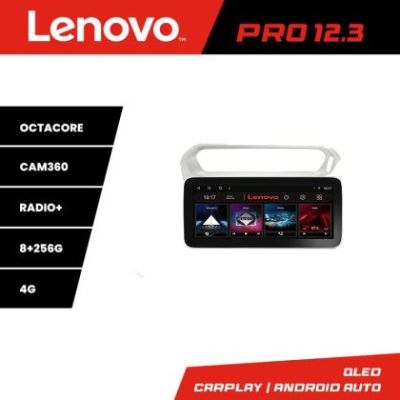 Navigatie Peugeot 301 Citroen K-Elisee K-301 Lenovo PRO 8+256 12.3 inch qled android 4G DSP gps internet S v1