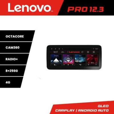 Navigatie Ford Focus C-max S-max Galaxy Mondeo unitati ovale Lenovo Qled 12.3 inch Octa Core 8+256 360 DSP ADAS carplay android auto radio internet kit-ford-oval+PRO-12.3-8+256