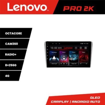 Navigatie Toyota Avensis 2003-2008 Lenovo Kit-avensis03 8 core QLED 2K 8+256 360 Android Waze USB Navigatie Internet Youtube Radio