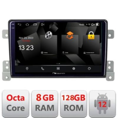 Navigatie Suzuki Grand Vitara Old 5960Pro-053 Android Octa Core Qualcomm 2K Qled 8+128 DTS DSP 360 4G Optical