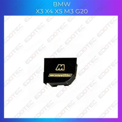 Lumini Ambientale NIGHTVIBE BMW X3 X4 X5 M3 G20 logo M pentru consola centrală control telefon sau sistem original