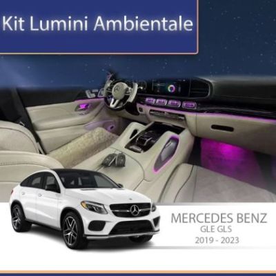 Lumini Ambientale NIGHTVIBE Mercedes Benz W167 capace difuzore control telefon sau sistem original