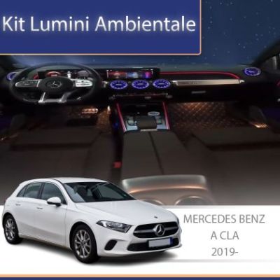Lumini Ambientale NIGHTVIBE Mercedes W177-02+03 2019-2025 dedicat ventilatoare dedicate control telefon sau sistem original