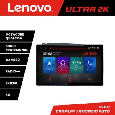 Navigatie Honda Civic 2012-2015 N-132 ecran 13" 2K 8+128 Android Waze USB Navigatie 4G 360 Toslink Youtube Radi