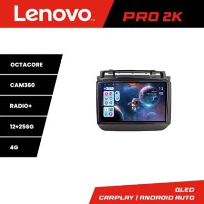 Navigatie VW Touareg 2011-2018 Lenovo 8 core QLED 2K 12+256 360 Android Waze USB Navigatie Internet Youtube Radio