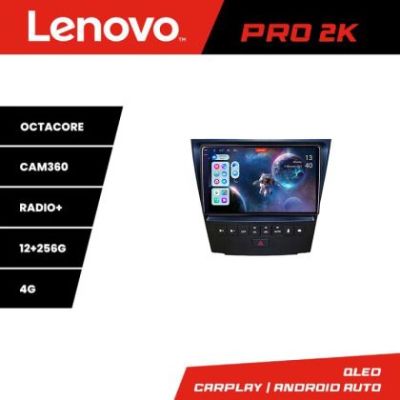 Navigatie Lexus GS-04 2004-2011 Lenovo Kit- GS-04 8 core QLED 2K 12+256 360 Android Waze USB Navigatie Internet Youtube Radio