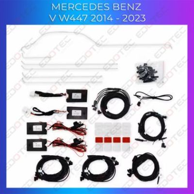 Lumini Ambientale NIGHTVIBE Mercedes Benz V Klass W447 set complet usi si bord control din telefon sau sistemul original AMB-ME-W447