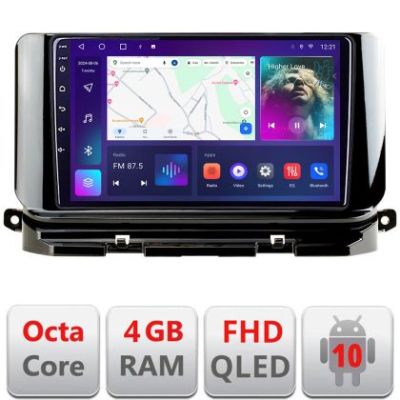 Navigatie Skoda Octavia 4 2020-2024 Android radio gps internet 4+64 carplay android auto KIT-octavia4+EDT-E310v3