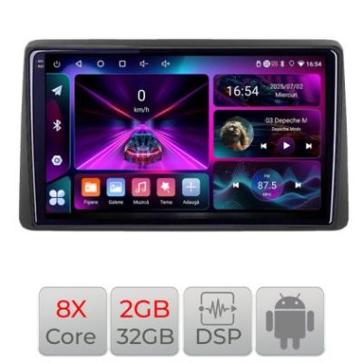 Navigatie Dacia Duster dupa 2019 A-199 4+64 InCell Display 1K Android Waze USBNavigatie Internet Youtube Radio V1