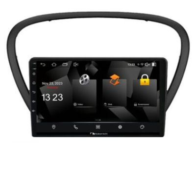 Navigatie Peugeot 607 Android radio gps internet 8+128 carplay android auto
