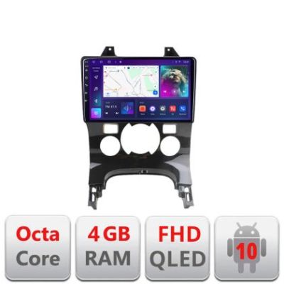 Navigatie Peugeot 3008 B-323 Android Ecran QLED octa core 4+64 carplay android auto KIT-323+EDT-E309V3