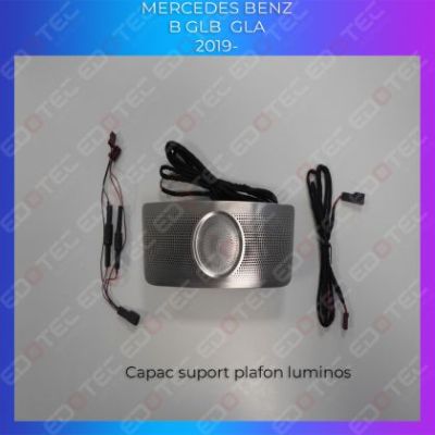 Lumini Ambientale NIGHTVIBE capac suport plafon Mercedes B  GLB  GLA control pe sistemul original sau telefon