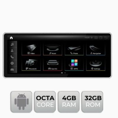Navigatie Audi Q5 Concert Symphonie 2009-2014 Android Octa Core 4+32 10.25" 1920x720
