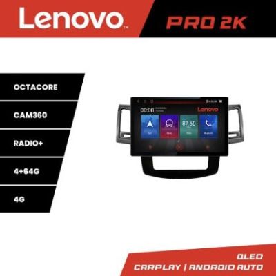 Navigatie Toyota Hilux 2008-2014 K-143 Lenovo PRO 4+64 13 inch 2K android 4G DSP gps internet