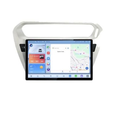 Navigatie Peugeot 301 2012-2020 Qled 1K Octa Core 4+64 LTE 4G DSP Wifi 5Ghz android auto carplay radio gps internet EDT-E413V3