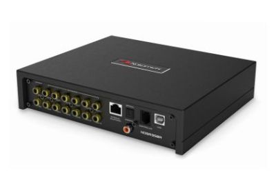 Amplificator cu DSP Nakamichi NDSR350A,  12 canale amplificate, 4 ohmi, 4 x 25 W + 4 x 40 W + 2 x 80 / 1 x 160 W RMS