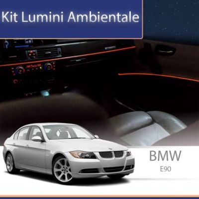 Lumini Ambientale NIGHTVIBE BMW Seria 3 E90 trimuri set complet control din telefon sau sistemul original AMB-BM-E90-TRIMMS