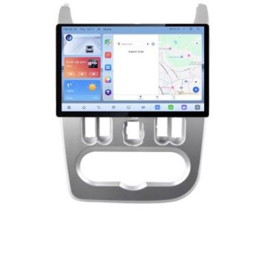 Navigatie dedicata Dacia Duster 2010-2012 N-099 Edonav ecran 13" 1K 4+64 Android Waze USB Navigatie 4G 360 Toslink Youtube Rad