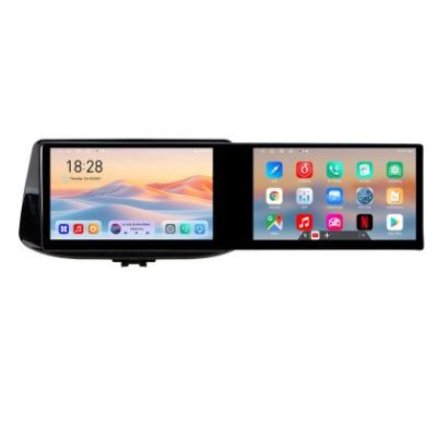 Navigatie Hyundai I30 2017- Kit-1041 Edotec 2 ecrane  8 core 4+128 21.6 inch Incell android Wifi 5Ghz gps internet  Cor