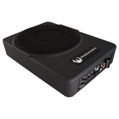 Subwoofer activ sub scaun Phoenix Gold, 200 W RMS, 400 W Max, difuzor 10”