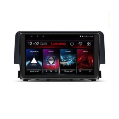Navigatie Honda Civic 2016-2020 8 core 6+128 GB Android Waze USB Navigatie Internet Youtube Radio Lenovo