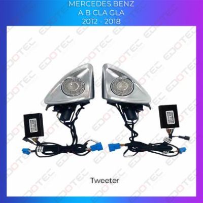 Lumini Ambientale NIGHTVIBE difuzoare stalpi fata Mercedes Clasa A B GLA CLA W176 control pe sistemul original sau telefon