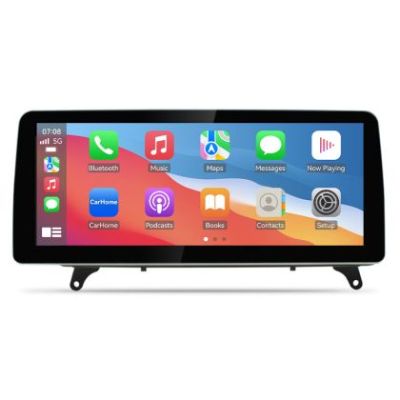 Navigatie BMW X5 X6 E70 E71 2009-2012  cu ecran  10.25 inch CIC Carplay Android Auto intrare camera spate