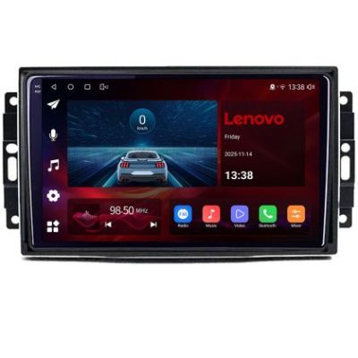 Navigatie Chrysler Jeep M-202 Octa Core Android Radio Bluetooth GPS WIFI/4G DSP 2K 8+128GB 360 Toslink