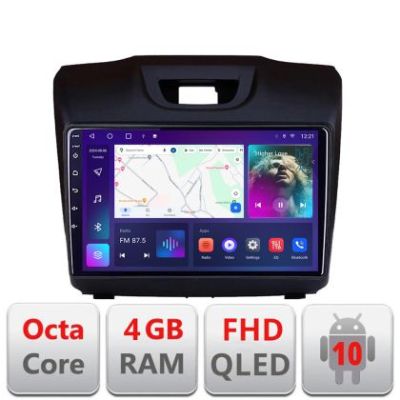 Navigatie Isuzu D-Max B-2234 Android Ecran QLED octa core 4+64 carplay android auto KIT-2234+EDT-E309V3