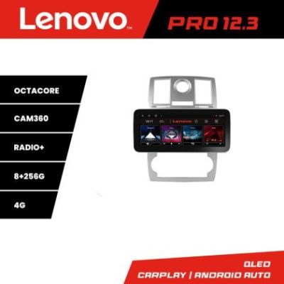 Navigatie Chrysler 300C 2004-2008 K-CH06 Lenovo PRO 8+256 12.3 inch qled android 4G DSP gps internet