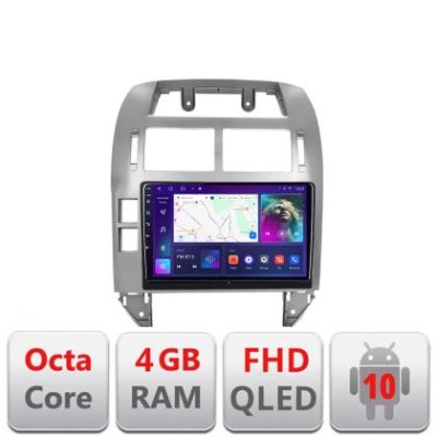 Navigatie VW Polo 2004-2011 Android radio gps internet 4+64 carplay android auto Kit-polo+EDT-E309v3