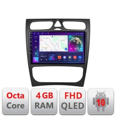 Navigatie Mercedes CLK facelift Android radio gps internet 4+64 carplay android auto Kit-facelift+EDT-E309v3