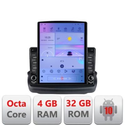 Navigatie Hyundai Genesis Ecran TESLA 9.7" 4+32GB 8Core Android Radio Bluetooth GPS DSP Internet WIFI 4G Kit-GENESYS+E