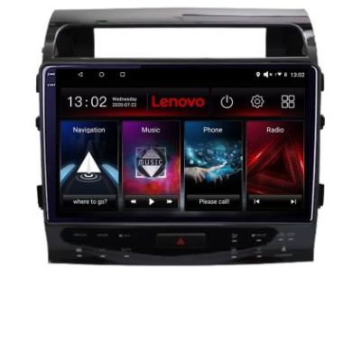 Navigatie Toyota Landcruiser J150 2010-2018 Lenovo 8 core QLED 2K 12+256 360 Android Waze USB Navigatie Internet Youtube Radio