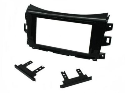 Connects2 CT23NS25 2DIN Kit Rama Nissan Navara 2014 Negru lucios v1