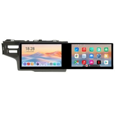 Navigatie Honda Fit 2014-2019 Edotec 2 ecrane  8 core 4+128 21.6 inch Incell android Wifi 5Ghz gps internet  Kit-fit-14