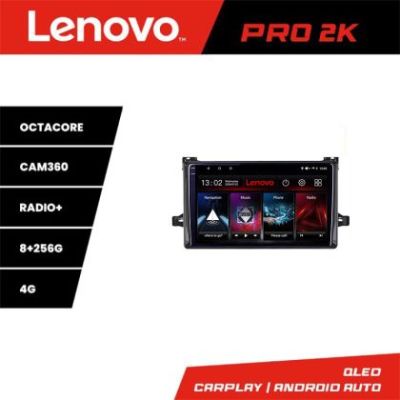 Navigatie Toyota Urbancruiser 2009-2014 Lenovo 8 core QLED 2K 8+256 360 Android Waze USB Navigatie Internet Youtube Radio