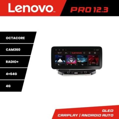 Navigatie Jeep Compass 2021- Lenovo Qled 12.3 inch Octa Core 4+64 360 DSP ADAS carplay android auto radio internet kit-compass2021+PRO-12.3-4+64+kit-10-9
