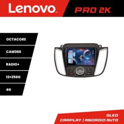 Navigatie Ford Kuga 2015-2020 SYNC2 si SYNC3 8 core QLED 2K 12+256 360 Android Waze USB Navigatie Internet Youtube Radio Lenovo